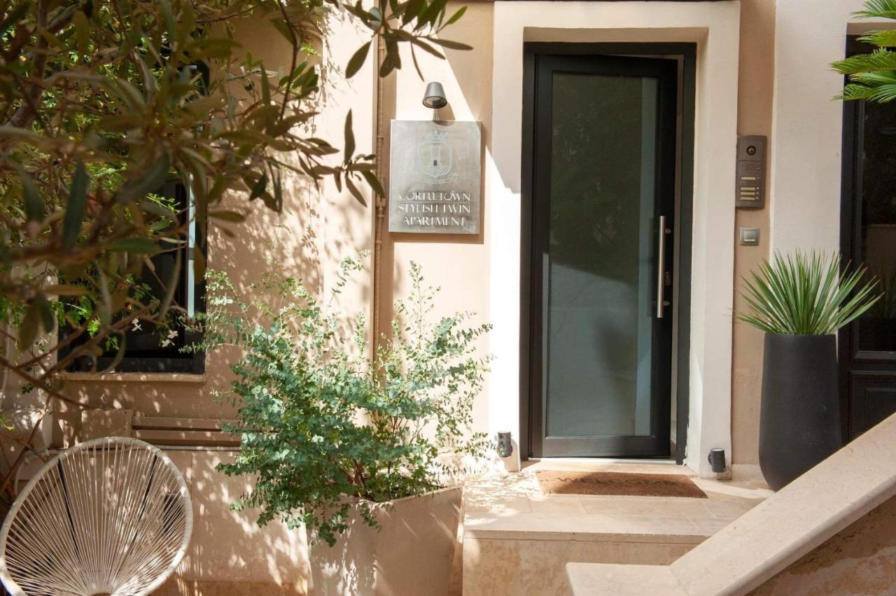 Corfu Town Stylish Twin Apartment מראה חיצוני תמונה
